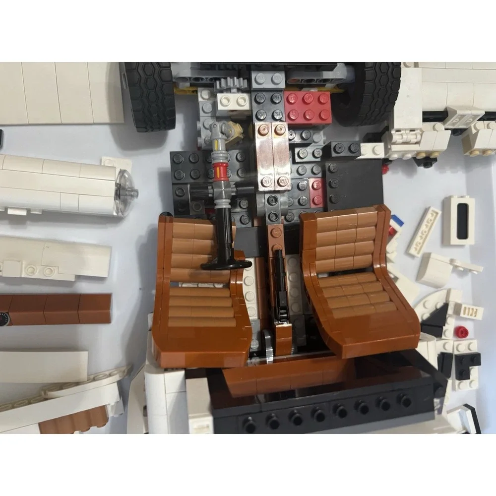 LEGO Technic Porsche 911 RSR 42096 White Race Car Parts